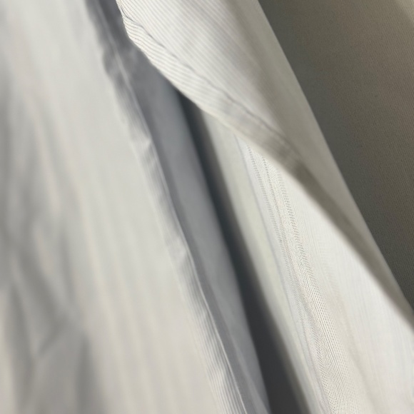 Calvin Klein Non-Iron Shirt M - Ballad Blue Delicate Stripe w/ Original Tags - Picture 11 of 11